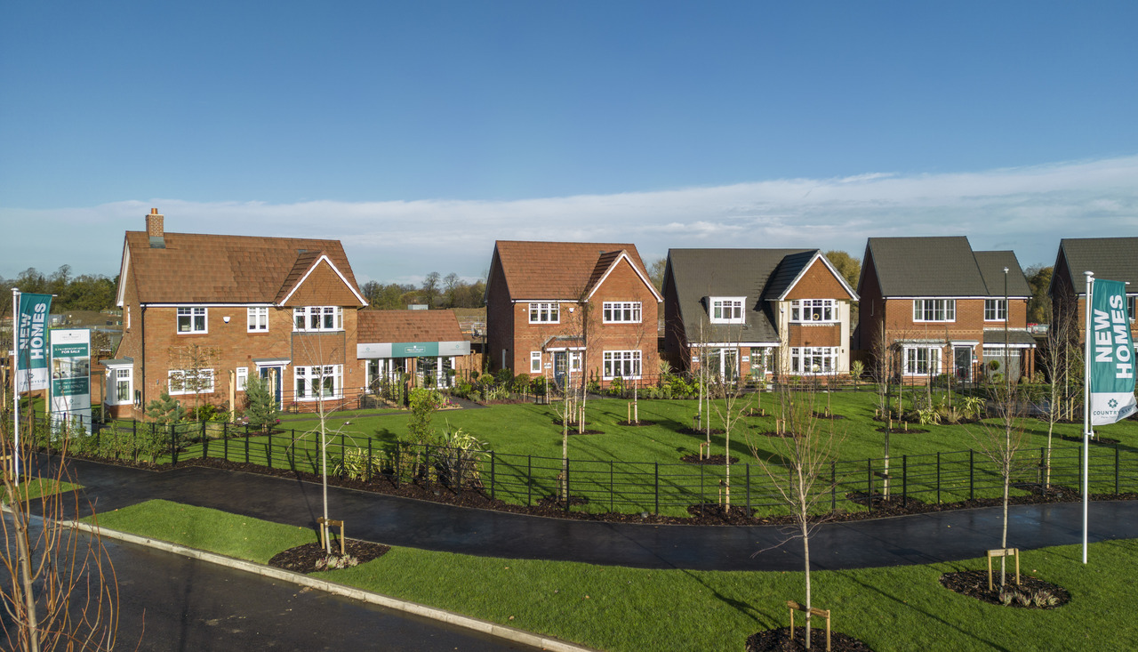 Dracan Village New Build Homes in Drakelow, New Houses BurtononTrent Countryside Homes